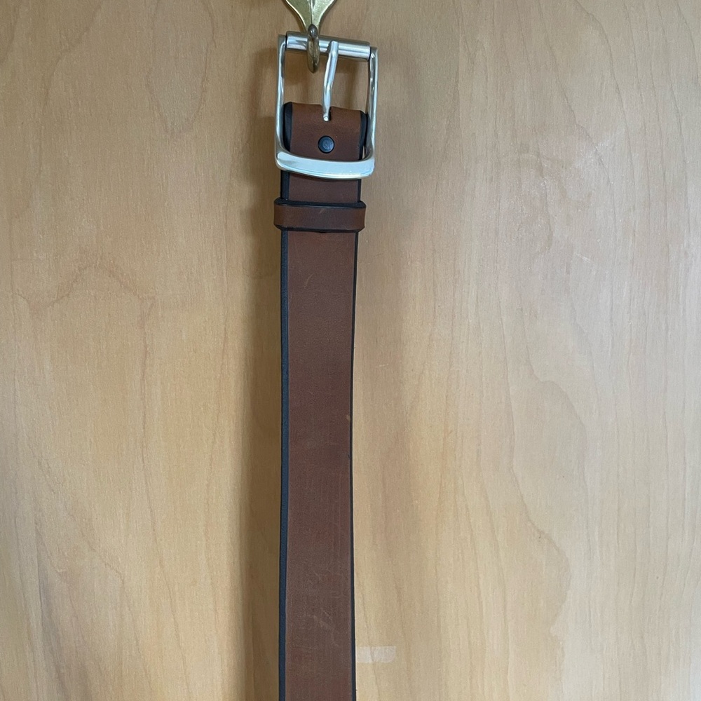 Justin Genuine Leather Brown Belt